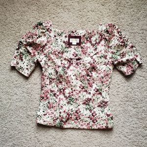 Anthropologie Alchemy Fitted Blouse By Mauve
